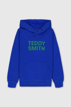 Teddy Smith Sweat à capuche SICLASS HOODY JR ROYAL Discount