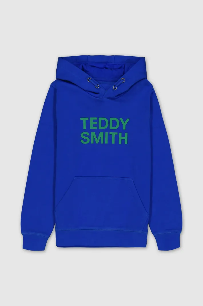 Teddy Smith Sweat à capuche SICLASS HOODY JR ROYAL Discount