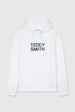 Teddy Smith Sweat à capuche SICLASS HOODY BLANC Shop