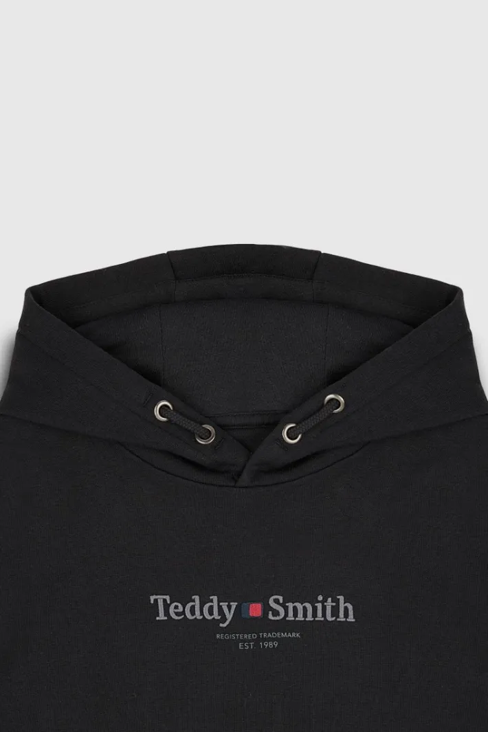Teddy Smith Sweat à capuche S-JIM HOODY JR CHARBON Shop