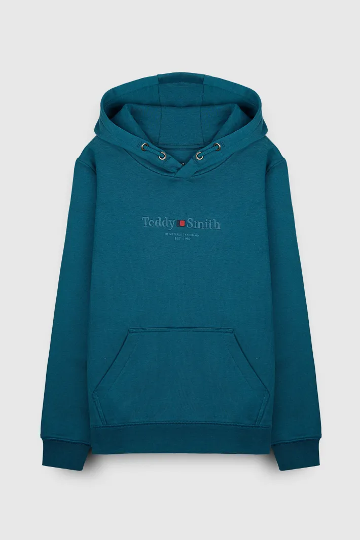 Teddy Smith Sweat à capuche S-JIM HOODY JR BLEU LEGION BLEULEGION Hot