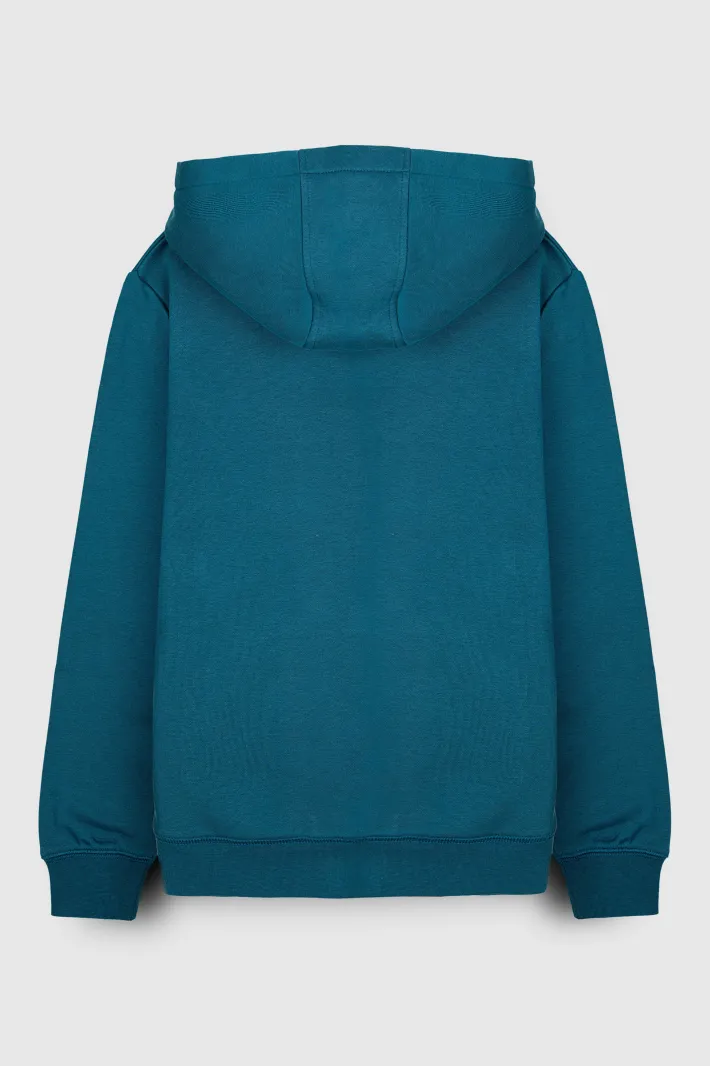 Teddy Smith Sweat à capuche S-JIM HOODY JR BLEU LEGION BLEULEGION Hot
