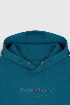 Teddy Smith Sweat à capuche S-JIM HOODY JR BLEU LEGION BLEULEGION Hot