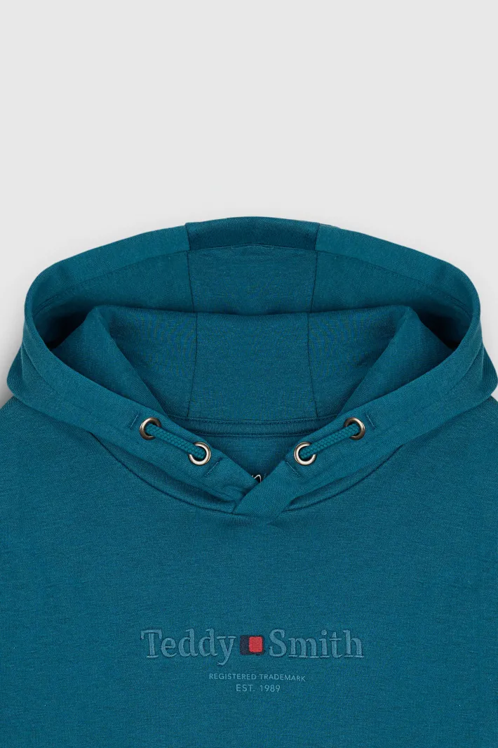 Teddy Smith Sweat à capuche S-JIM HOODY JR BLEU LEGION BLEULEGION Hot