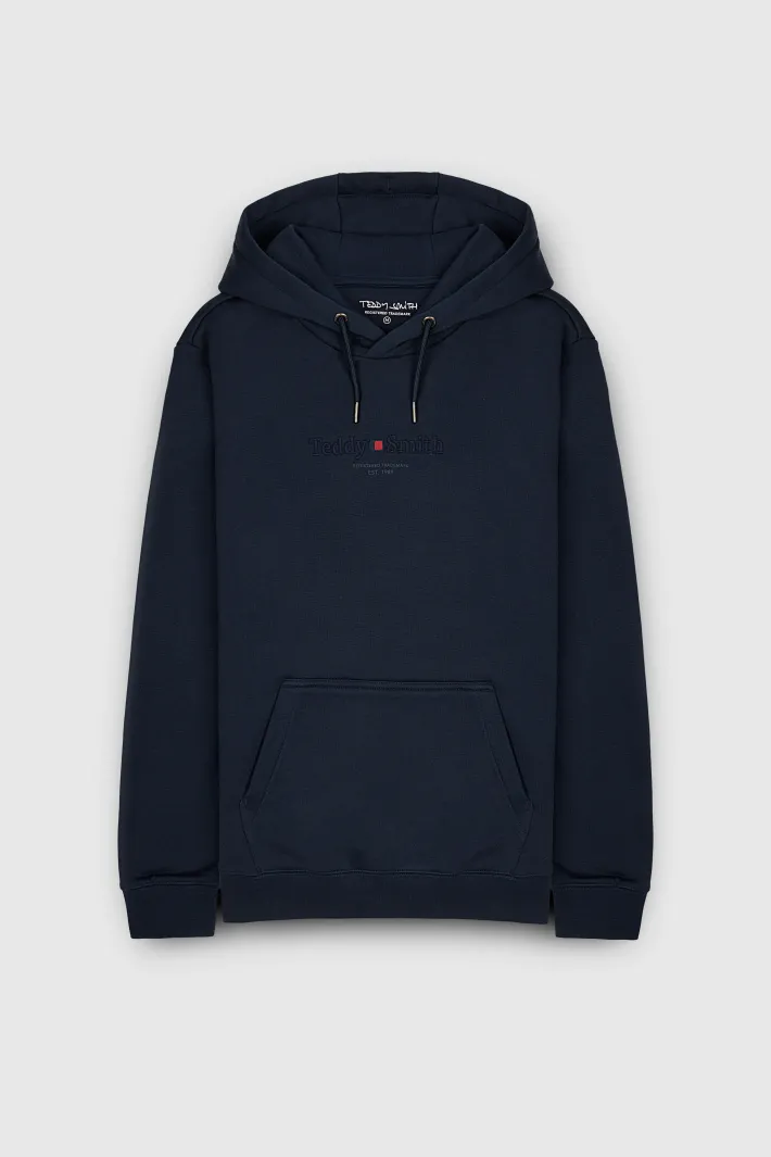 Teddy Smith Sweat à capuche S-JIM HOODY TOTAL NAVY TOTALNAVY Hot