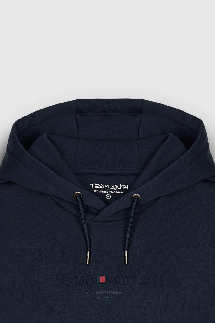 Teddy Smith Sweat à capuche S-JIM HOODY TOTAL NAVY TOTALNAVY Hot