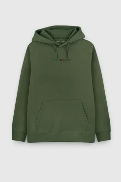 Teddy Smith Sweat à capuche S-JIM HOODY MILITARY KAKI MILITARYKAKI Online