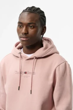 Teddy Smith Sweat à capuche S-JIM HOODY WOOD ROSE WOODROSE Discount