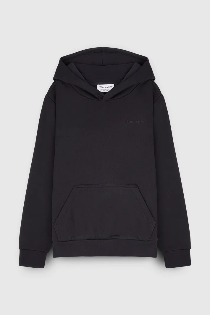 Teddy Smith Sweat à capuche S-NARK HOODY JR DARK NAVY DARKNAVY Flash Sale