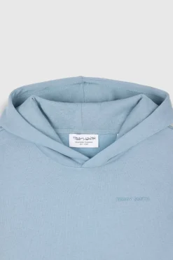 Teddy Smith Sweat à capuche S-NARK HOODY JR AZUR Cheap