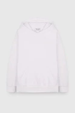 Teddy Smith Sweat à capuche S-NARK HOODY JR BLANC Shop