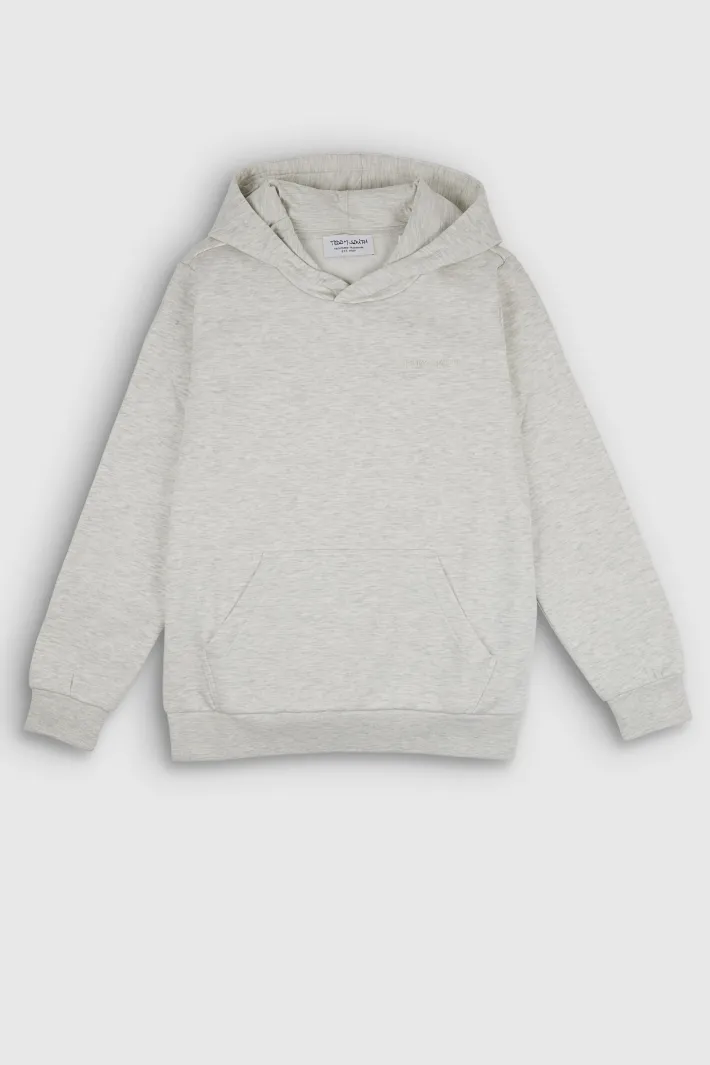Teddy Smith Sweat à capuche S-NARK HOODY JR BLANC IVOIRE CHINE BLANCIVOIRECHINE Discount
