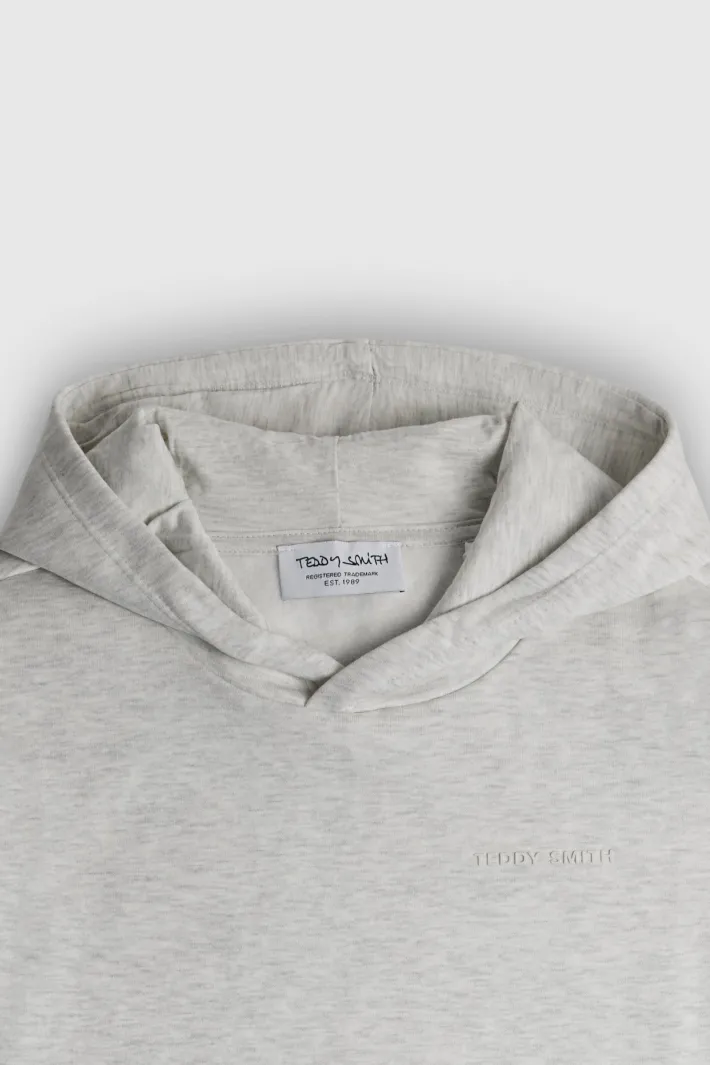 Teddy Smith Sweat à capuche S-NARK HOODY JR BLANC IVOIRE CHINE BLANCIVOIRECHINE Discount