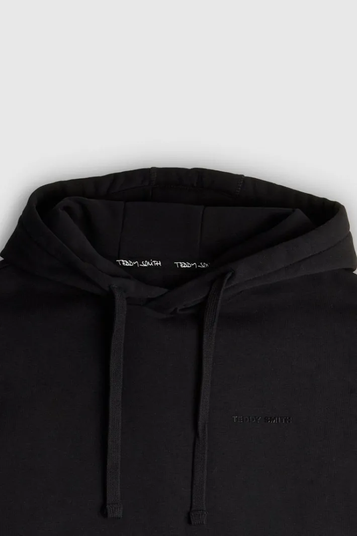 Teddy Smith Sweat à capuche S-NARK HOODY NOIR Discount
