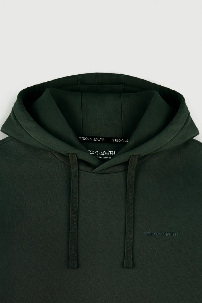 Teddy Smith Sweat à capuche S-NARK HOODY VERT SCARABE VERTSCARABE Outlet
