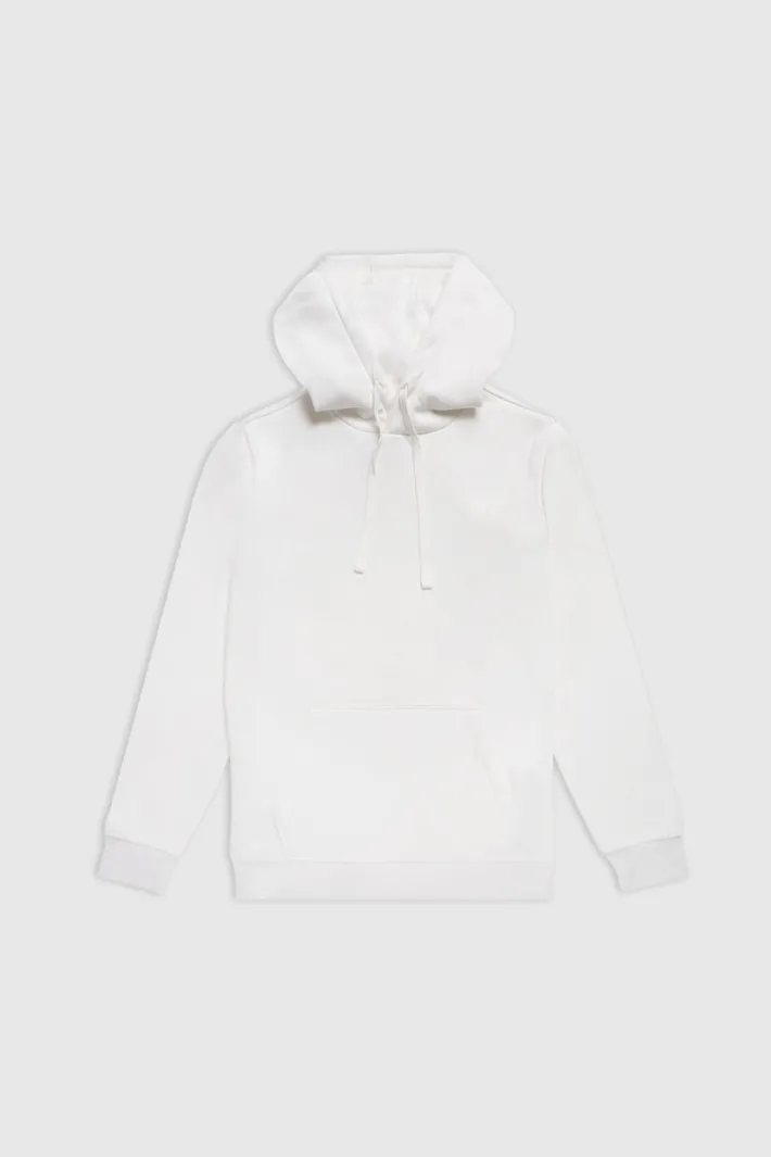 Teddy Smith Sweat à capuche S-NARK HOODY MIDDLE WHITE MIDDLEWHITE Sale