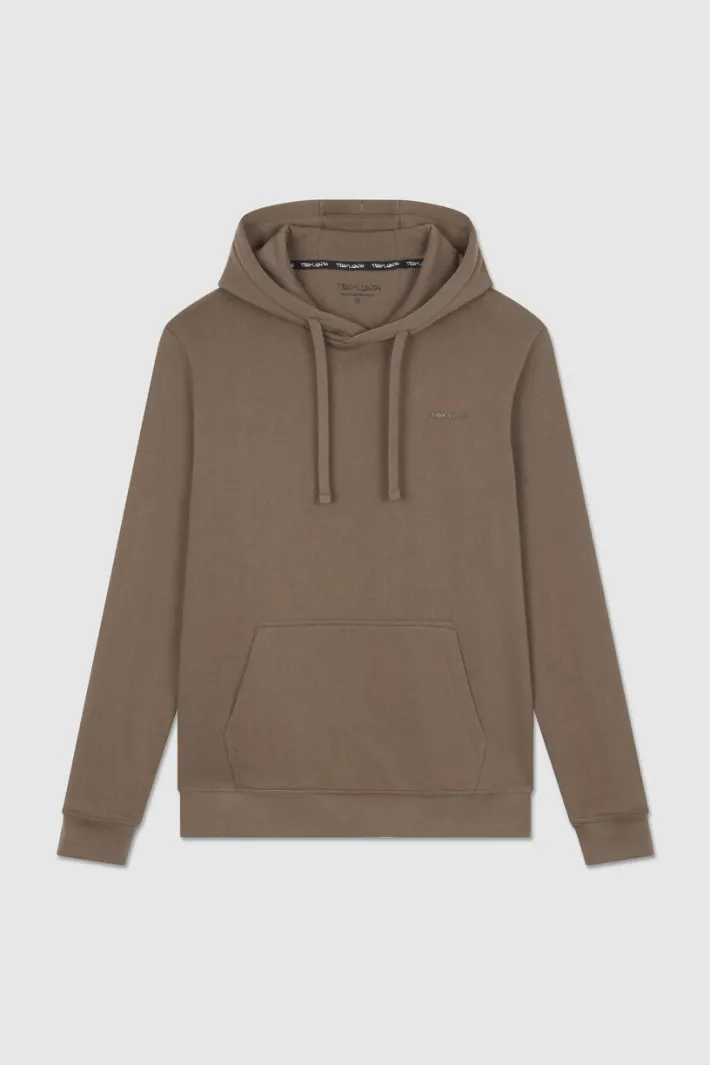 Teddy Smith Sweat à capuche S-NARK HOODY CHATAIN Outlet