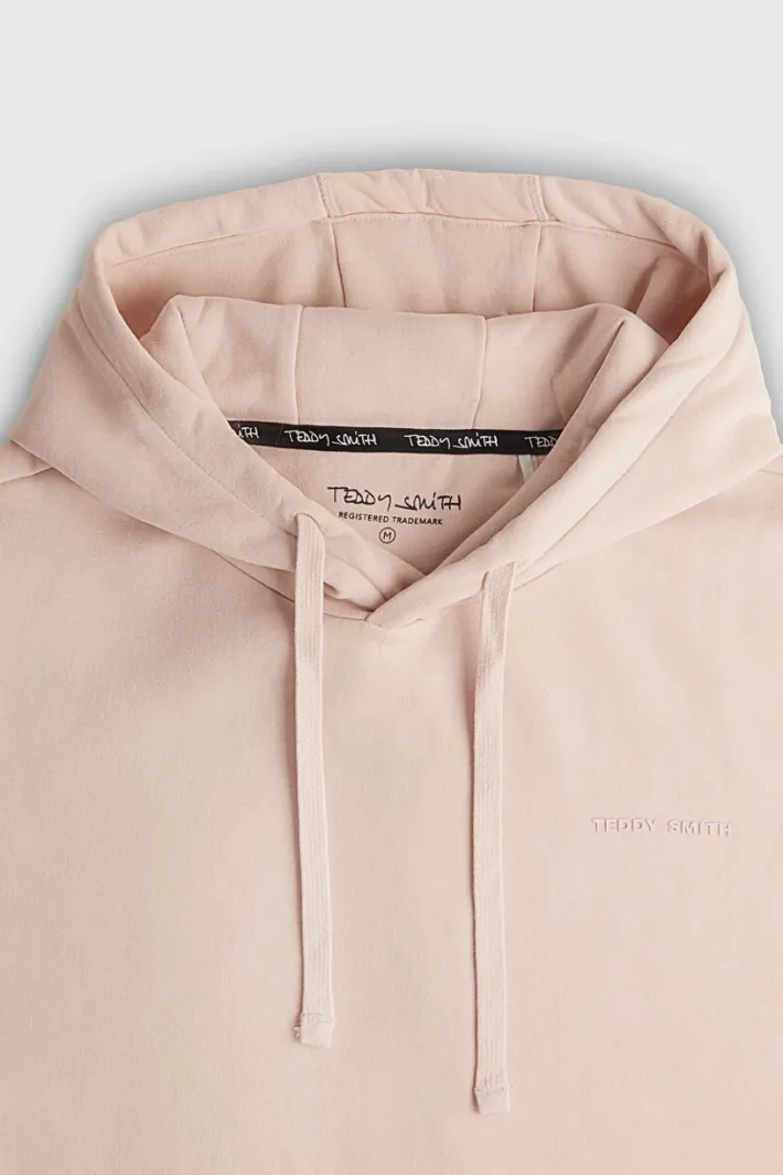 Teddy Smith Sweat à capuche S-NARK HOODY ROSE PALE ROSEPALE Flash Sale