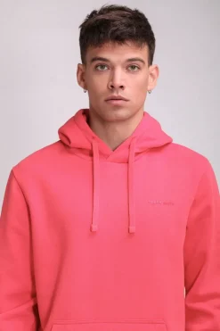 Teddy Smith Sweat à capuche S-NARK HOODY ROUGE CORAIL ROUGECORAIL Shop