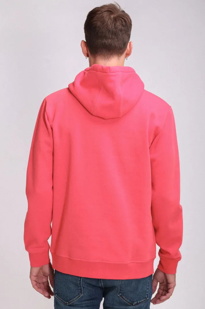 Teddy Smith Sweat à capuche S-NARK HOODY ROUGE CORAIL ROUGECORAIL Shop