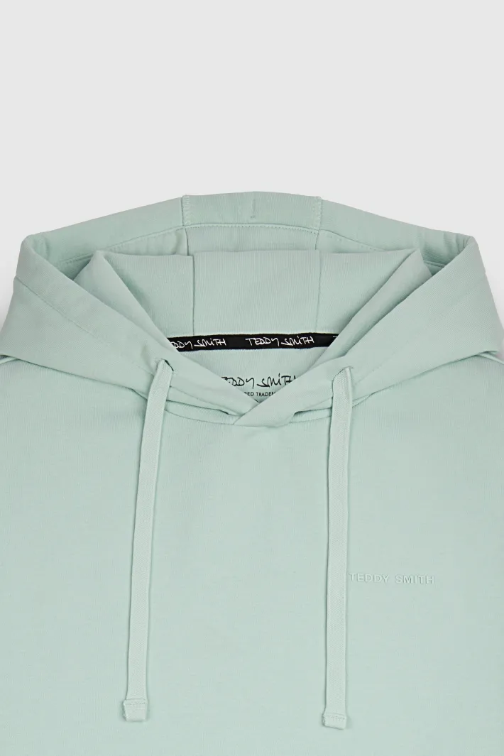 Teddy Smith Sweat à capuche S-NARK HOODY STONE MINT STONEMINT Discount
