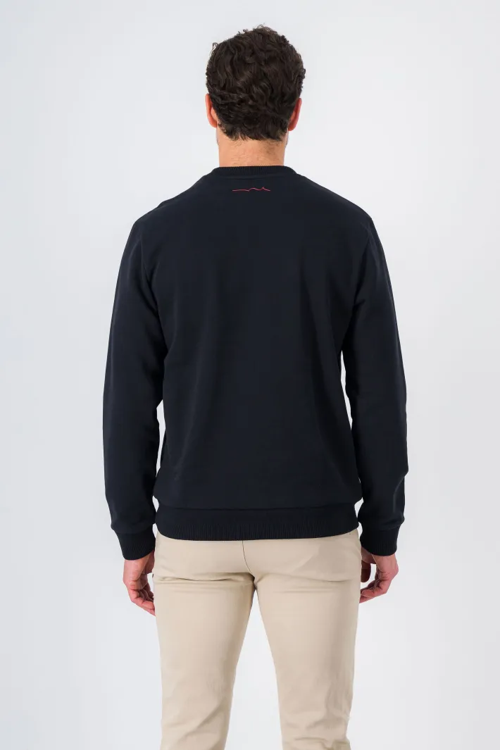 Teddy Smith Sweat à col rond S-EZIO 2 RC CHARBON Cheap