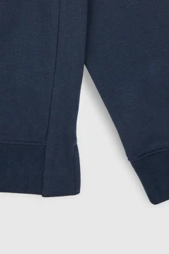 Teddy Smith Sweat col haut coupe large S-LOTEN TOTAL NAVY TOTALNAVY Shop
