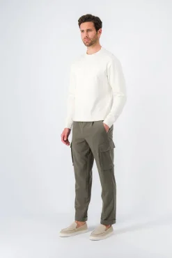 Teddy Smith Sweat col rond KENZIE RC MIDDLE WHITE Shop