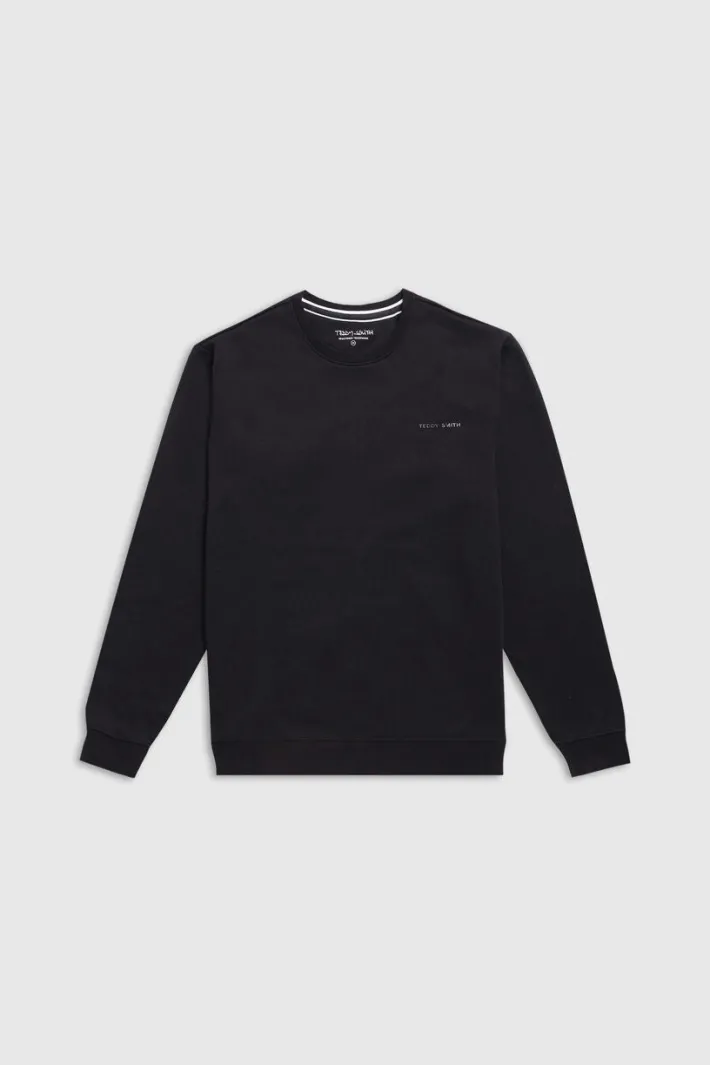 Teddy Smith Sweat col rond NARK RC NOIR Shop