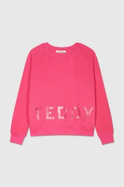 Teddy Smith Sweat col rond PATTI JR FRESH PINK FRESHPINK Cheap