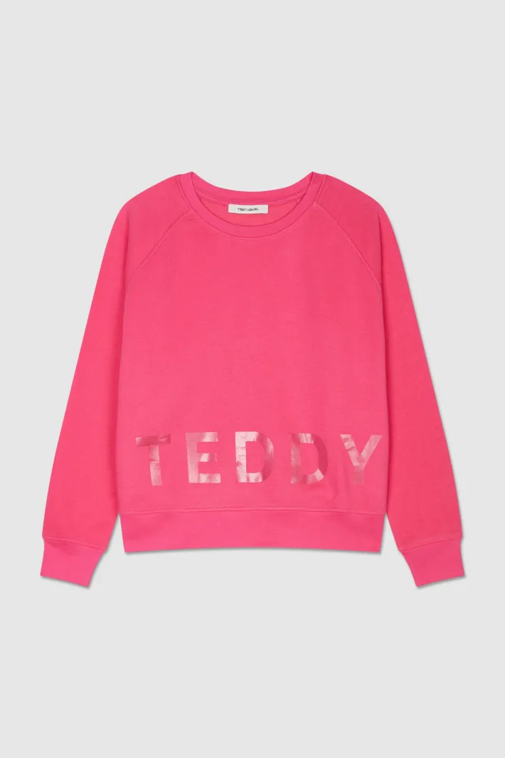 Teddy Smith Sweat col rond PATTI JR FRESH PINK FRESHPINK Cheap