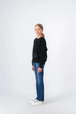 Teddy Smith Sweat col rond PATTI JR NOIR Hot