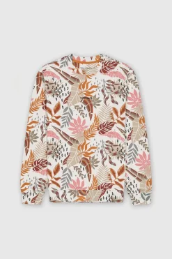 Teddy Smith Sweat col rond S-DRAGAN RC BLANC IVOIRE CHINE BLANCIVOIRECHINE Hot