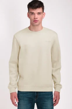 Teddy Smith Sweat col rond S-NARK RC NATUREL Best Sale