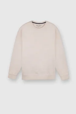 Teddy Smith Sweat col rond S-NARK RC NATUREL Best Sale