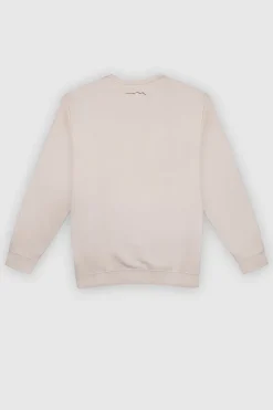 Teddy Smith Sweat col rond S-NARK RC NATUREL Best Sale