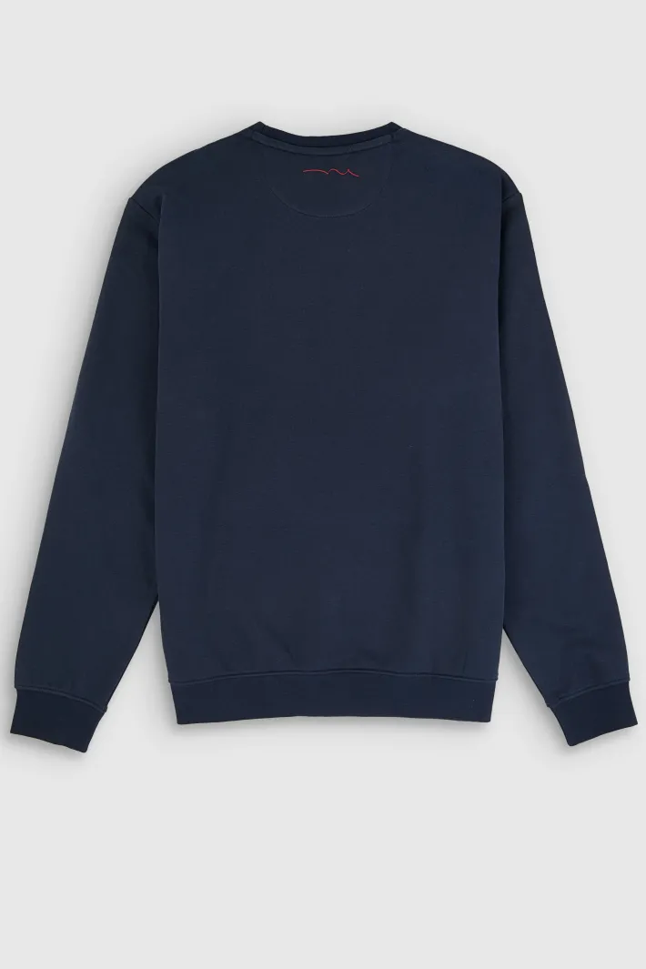 Teddy Smith Sweat col rond S-NARK RC TOTAL NAVY TOTALNAVY Online