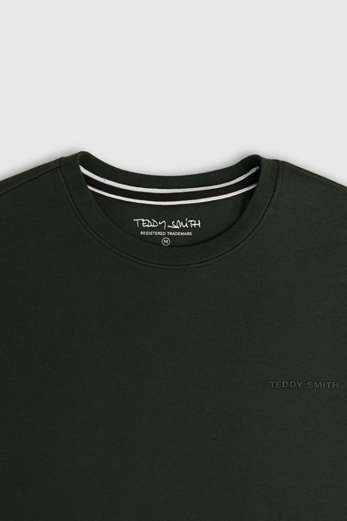 Teddy Smith Sweat col rond S-NARK RC VERT SCARABE VERTSCARABE Cheap