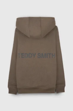 Teddy Smith Sweat molleton avec capuche REQUIRED HOOD KAKI BELUGA KAKIBELUGA Sale