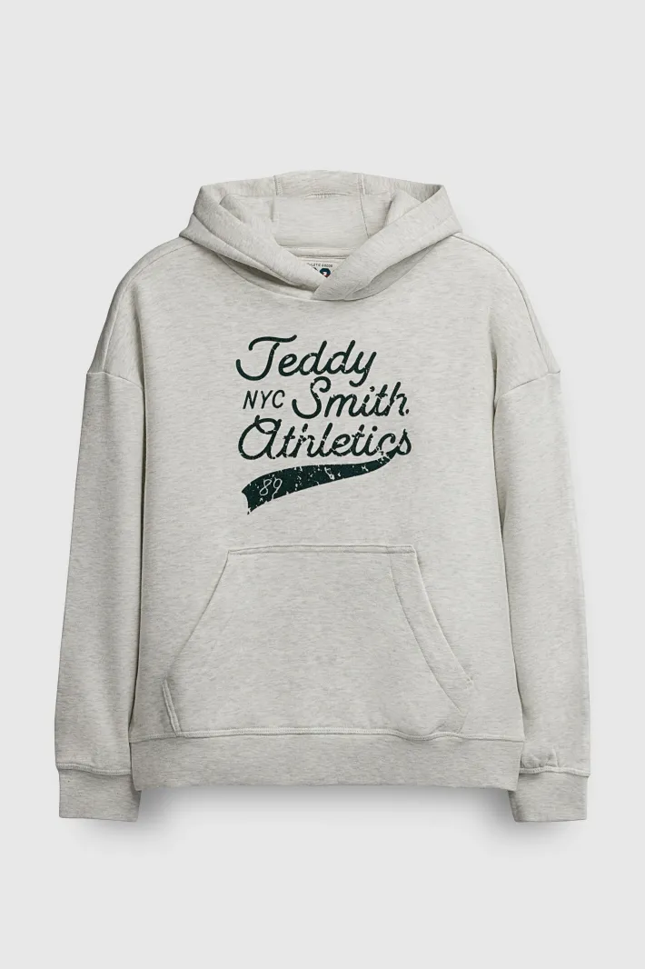 Teddy Smith Sweat S-ATHLETICS HOO BLANC IVOIRE CHINE BLANCIVOIRECHINE New