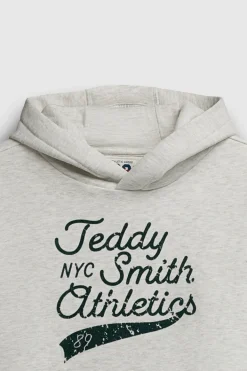 Teddy Smith Sweat S-ATHLETICS HOO BLANC IVOIRE CHINE BLANCIVOIRECHINE New