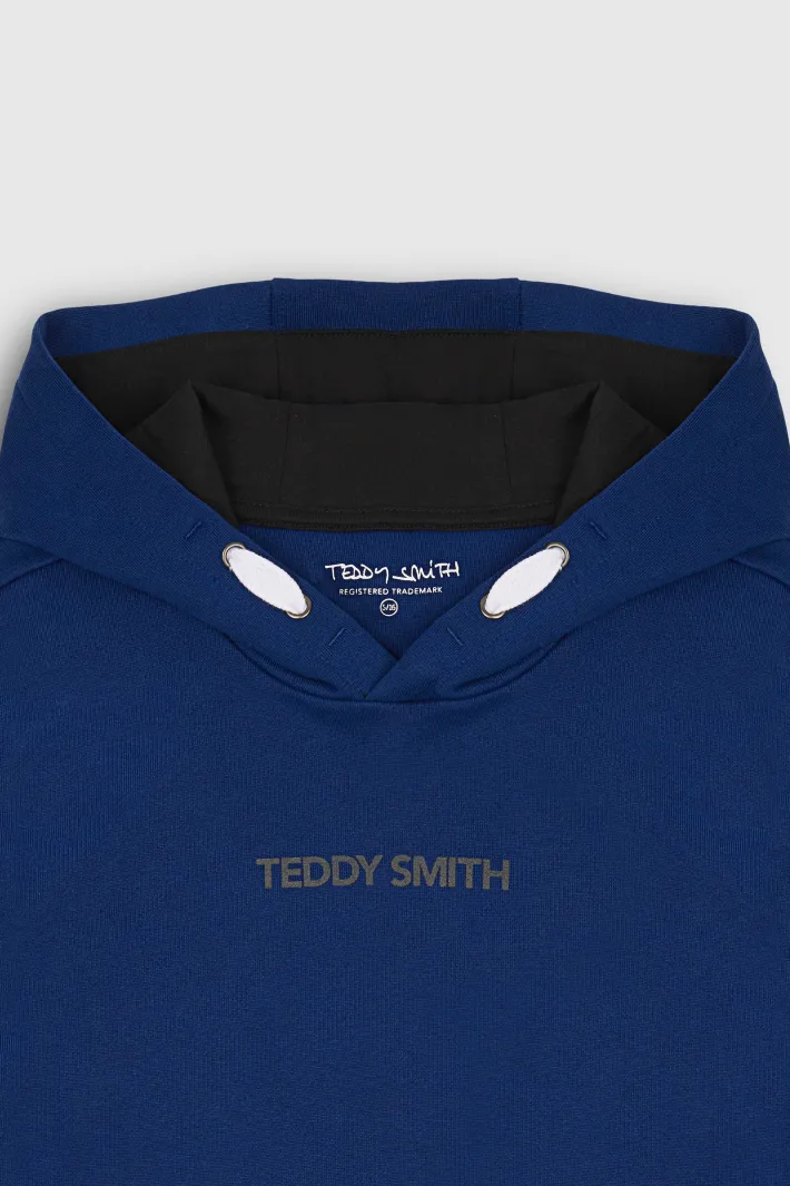 Teddy Smith Sweat S-CALL HOODY JR BLEU GALAXIE BLEUGALAXIE Flash Sale