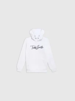Teddy Smith Sweat S-EVAN HOODY JR BLANC Best