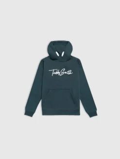 Teddy Smith Sweat S-EVAN HOODY JR VERT SCARABE VERTSCARABE Clearance