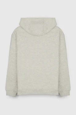 Teddy Smith Sweat S-FUNNY HOODY JR BLANC IVOIRE CHINE Cheap