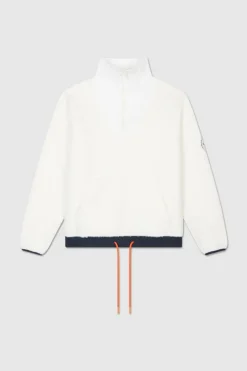 Teddy Smith Sweat sherpa CORA JR MIDDLE WHITE Sale