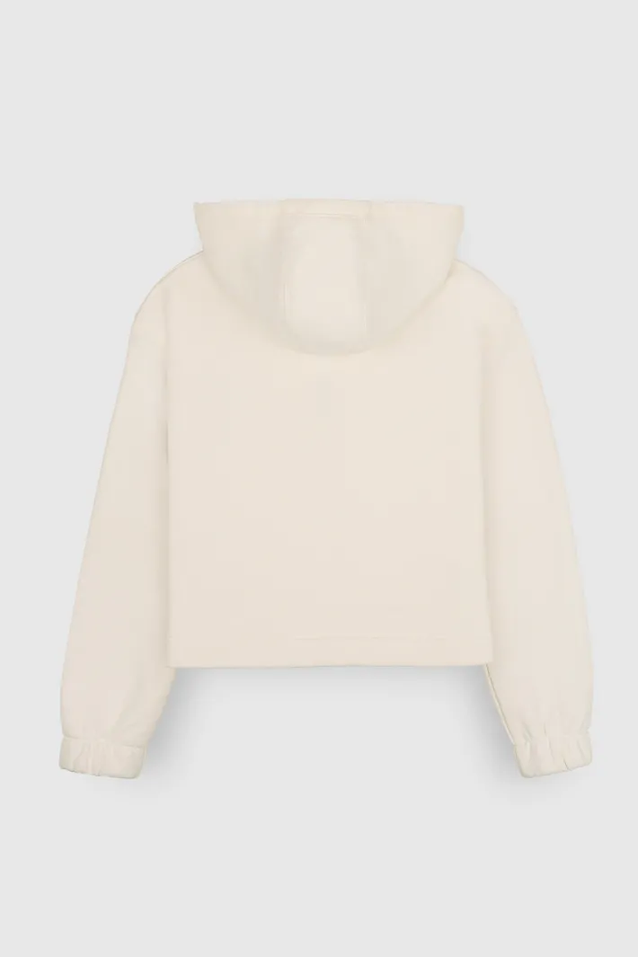 Teddy Smith Sweat S-MELOU JR MIDDLE WHITE Sale
