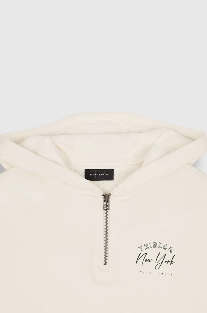 Teddy Smith Sweat S-MELOU JR MIDDLE WHITE Sale