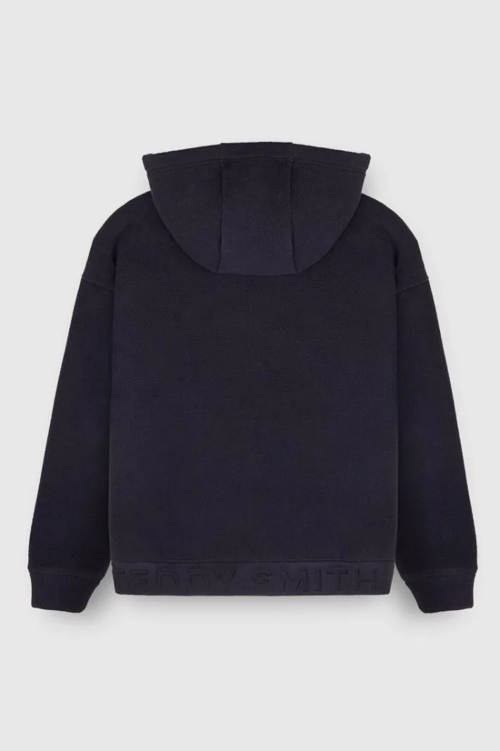 Teddy Smith Sweat S-POLAR HOODY JR DARK NAVY Hot