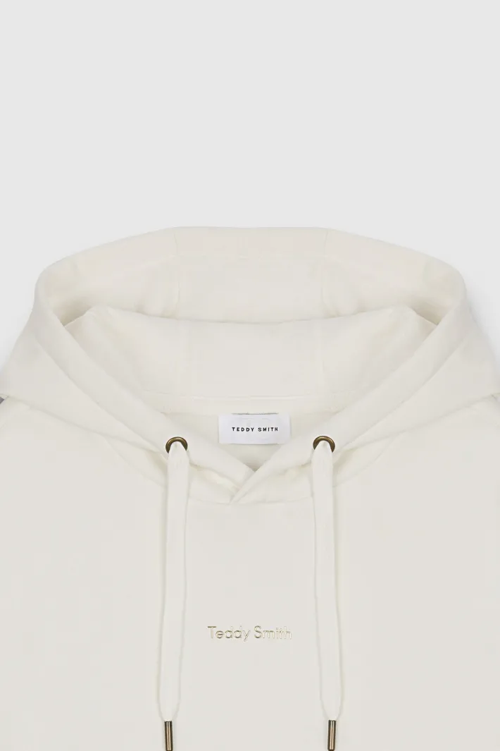 Teddy Smith Sweat S-SOLENE MIDDLE WHITE MIDDLEWHITE Best Sale